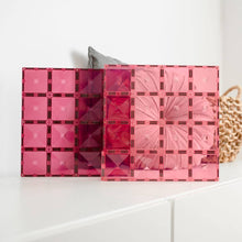 Afbeelding in Gallery-weergave laden, Connetix - Pastel Pink &amp; Berry Base Plate 2 stuks
