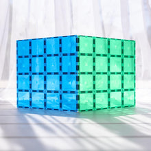 Afbeelding in Gallery-weergave laden, Connetix - Rainbow Blue &amp; Green Base Plate 2 stuks
