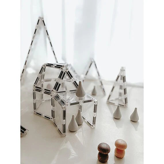 Connetix magnetic tiles - Clear starter pack 34 stuks