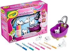 Afbeelding in Gallery-weergave laden, Crayola Washimals Scribble Scrubble huisdieren bad - speelset 4 stuks
