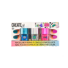 Afbeelding in Gallery-weergave laden, Create it! - nagellak zeemeermin - set 3 stuks
