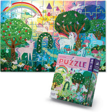 Afbeelding in Gallery-weergave laden, Crocodile Creek Holographic Foil puzzel 4+ 60 stukjes - Sprankelende eenhoorn
