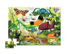 Afbeelding in Gallery-weergave laden, Crocodile Creek puzzel 36 stukjes - Backyard Bugs (insecten)
