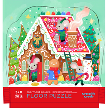 Afbeelding in Gallery-weergave laden, Crocodile Creek puzzel Gingerbread House 36 stukjes - C40204
