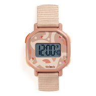 Djeco digitaal horloge Ticlock - Poëtische Zwanen - DD00450