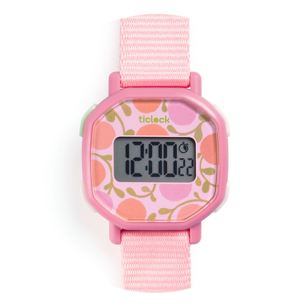 Djeco digitaal horloge Ticlock - Sweet Liberty - DD00451