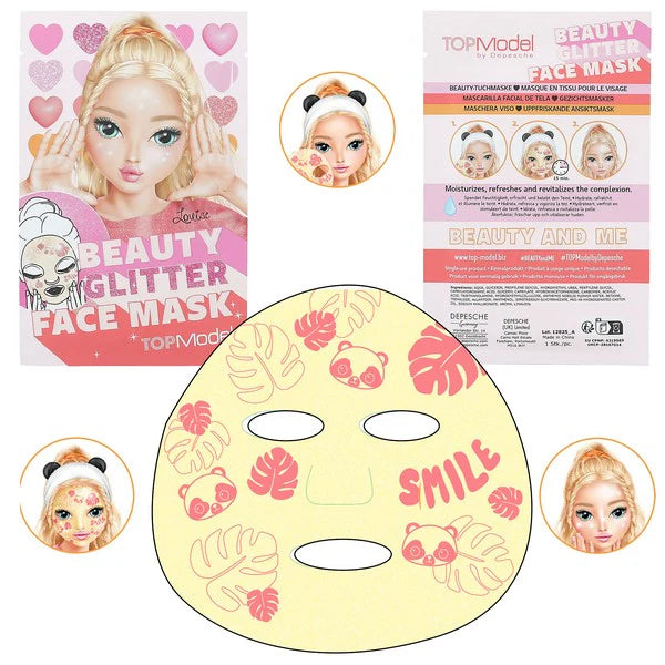 Depesche Topmodel Beauty - Gezichtsmasker glitter - 12825 / LOUISE