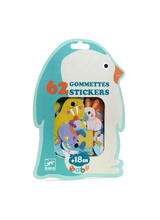 Djeco stickers Dieren van de ijsvlakte - DJ00054
