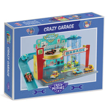 Afbeelding in Gallery-weergave laden, Djeco Crazy Motors houten garage - DJ05495
