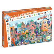 Djeco observatiepuzzel / zoekpuzzel De stad 200 stukjes - DJ07515