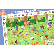 Afbeelding in Gallery-weergave laden, Djeco observatiepuzzel / zoekpuzzel De kleine vriendjestuin 35 stukjes - DJ07596
