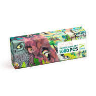 Djeco Gallery puzzel 1000 stukjes - Uilen en vogels - DJ07644