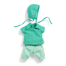 Afbeelding in Gallery-weergave laden, Djeco Pomea x Petit Pan kledingset pop 30-34 cm Zazen - DJ07755
