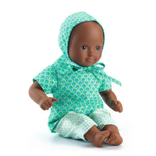 Afbeelding in Gallery-weergave laden, Djeco Pomea x Petit Pan kledingset pop 30-34 cm Zazen - DJ07755

