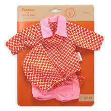 Afbeelding in Gallery-weergave laden, Djeco Pomea x Petit Pan kledingset pop 30-34 cm Pépin - DJ07756
