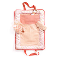 Djeco Pomea draagbare luiertas - Pink Peak - DJ07850