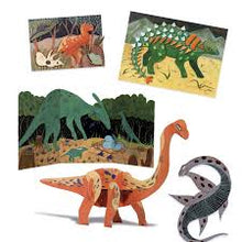 Afbeelding in Gallery-weergave laden, Djeco creatieve set de wereld van de Dinosaurus - DJ09331
