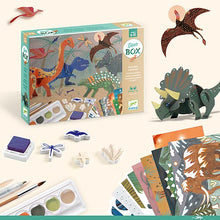 Afbeelding in Gallery-weergave laden, Djeco creatieve set de wereld van de Dinosaurus - DJ09331
