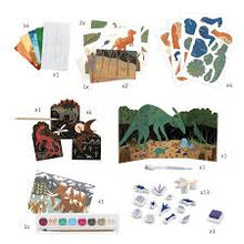 Afbeelding in Gallery-weergave laden, Djeco creatieve set de wereld van de Dinosaurus - DJ09331
