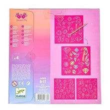 Afbeelding in Gallery-weergave laden, Djeco krasstickers Diamond - DJ09736
