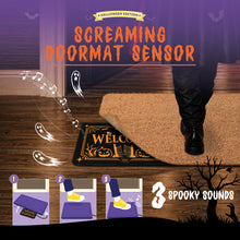 Afbeelding in Gallery-weergave laden, Legami Halloween - Undermat with Sound Effects - Screaming Doormat
