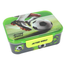 Afbeelding in Gallery-weergave laden, Depesche Action World lunchbox broodtrommel Voetbal - 14186

