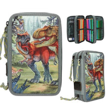 Afbeelding in Gallery-weergave laden, Depesche Dino World 3-vaks etui BITE - 13277
