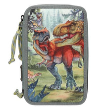 Afbeelding in Gallery-weergave laden, Depesche Dino World 3-vaks etui BITE - 13277
