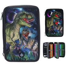 Afbeelding in Gallery-weergave laden, Depesche Dino World 3-vaks etui GALAXY - 13131
