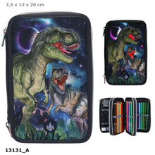 Afbeelding in Gallery-weergave laden, Depesche Dino World 3-vaks etui GALAXY - 13131
