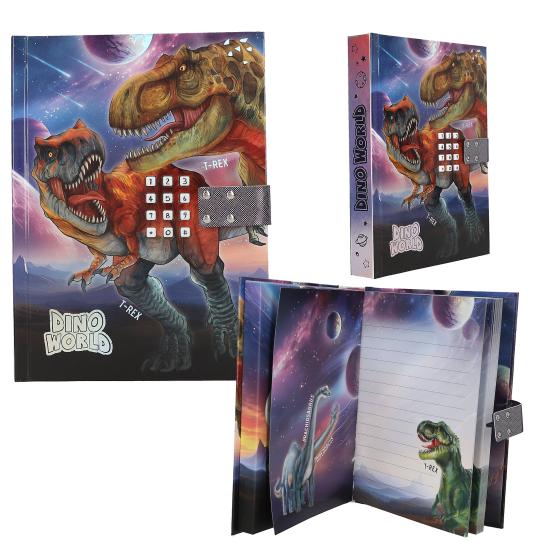 Depesche Dino World Secret Code Dagboek met Geluid - 13581