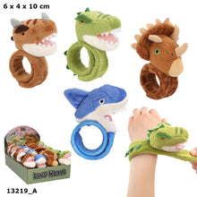 Afbeelding in Gallery-weergave laden, Depesche Dino World klaparmband knuffel - 13219
