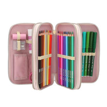 Afbeelding in Gallery-weergave laden, Depesche Miss Melody 3-vaks etui met paardenhoofd - 13975
