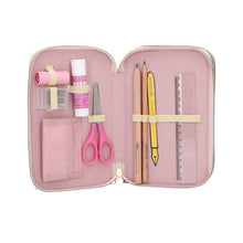 Afbeelding in Gallery-weergave laden, Depesche Miss Melody 3-vaks etui met paardenhoofd - 13975
