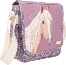 Afbeelding in Gallery-weergave laden, Depesche Miss Melody schoudertas FLOWERFIELD paarden - 12314
