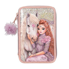 Afbeelding in Gallery-weergave laden, Depesche TOPModel 3-vaks etui VIVA VIOLET - 13292
