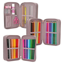 Afbeelding in Gallery-weergave laden, Depesche TOPModel 3-vaks etui VIVA VIOLET - 13292
