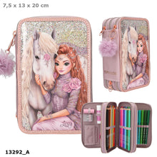 Afbeelding in Gallery-weergave laden, Depesche TOPModel 3-vaks etui VIVA VIOLET - 13292
