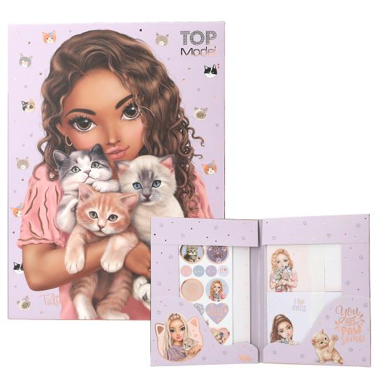 Depesche TOPModel briefpapier CAT LOVE - 13618