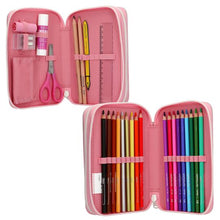 Afbeelding in Gallery-weergave laden, Depesche Ylvi 2-vaks etui eenhoorn SUGAR POP - 14034

