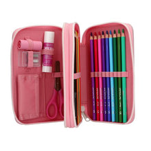 Afbeelding in Gallery-weergave laden, Depesche Ylvi 2-vaks etui eenhoorn SUGAR POP - 14034
