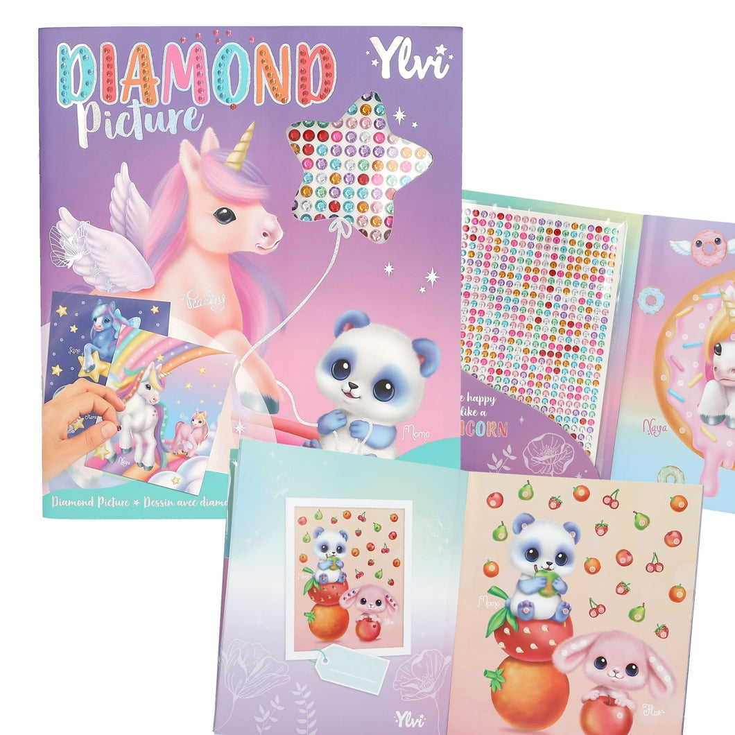 Odette Van der Straeten 🩷 Depesche Ylvi Create your Diamond Picture stickerboek - 13483