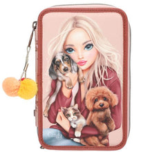 Afbeelding in Gallery-weergave laden, Depesche TOPModel 3-vaks etui FUR EVER FRIENDS - 13673
