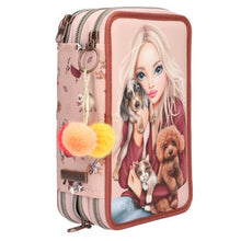 Afbeelding in Gallery-weergave laden, Depesche TOPModel 3-vaks etui FUR EVER FRIENDS - 13673
