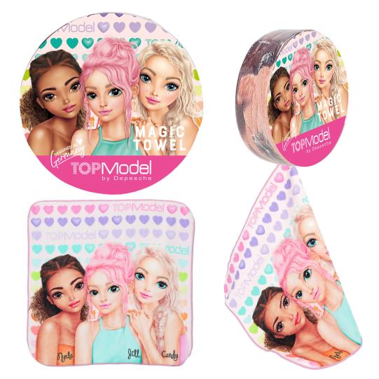 Aske Schillemans 🩷 Depesche TOPModel magic towel BEAUTY anD ME -13213 / 3 MEISJES