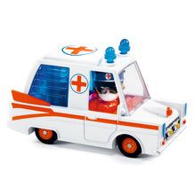 Afbeelding in Gallery-weergave laden, Djeco Crazy Motors - Hurry Ambulance - DJ05468
