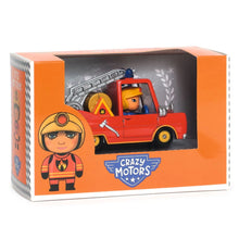 Afbeelding in Gallery-weergave laden, Djeco Crazy Motors - Little Fire Truck - DJ05459
