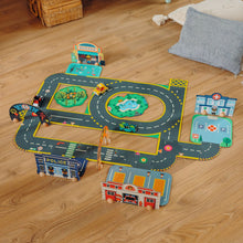 Afbeelding in Gallery-weergave laden, Djeco Crazy Motors Puzzle’Up Stad - DJ05499
