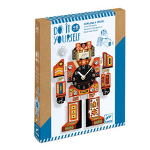 Afbeelding in Gallery-weergave laden, Djeco Do it yourself - knutselset Robotime klok - DJ07984
