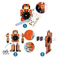 Afbeelding in Gallery-weergave laden, Djeco Do it yourself - knutselset Robotime klok - DJ07984
